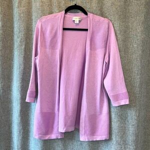 Women's Christopher & banks Open front Cardigan small